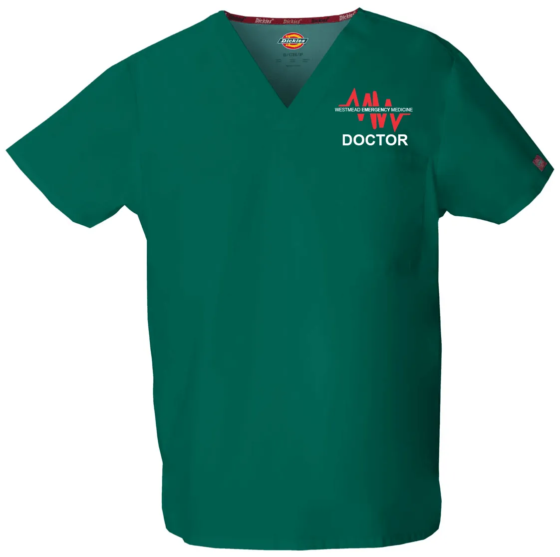 83706 Westmead Emergency Doctor Unisex Scrub Top