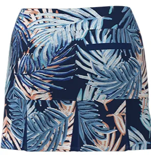 AB SPORT Women's Leaf Print Golf Skirt BSKG05-LFN