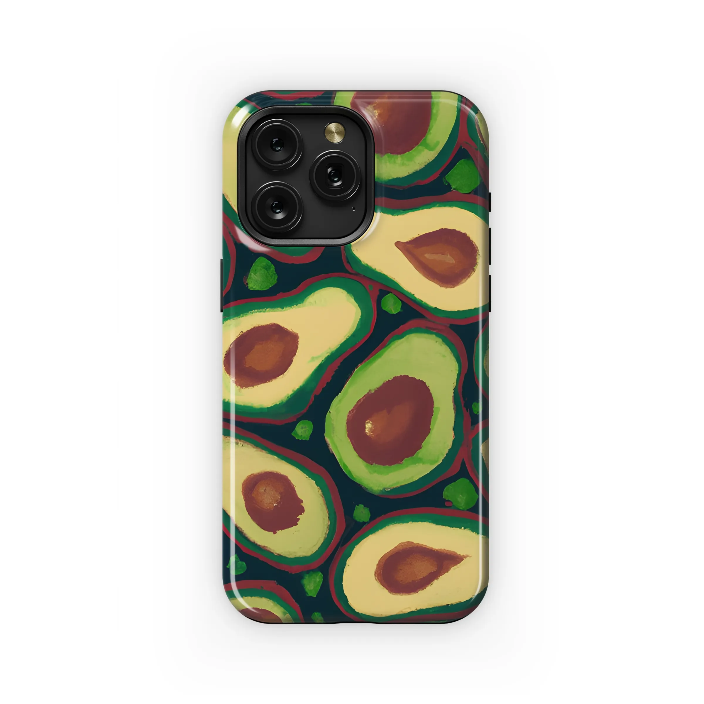 Abstract Avocado Phone Case iPhone Samsung Cover Pixel 3535
