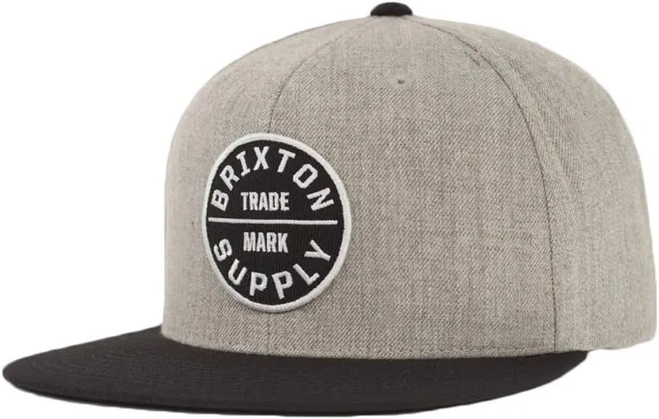 Brixton Men's Oath Iii Medium Profile Adjustable Snapback Hat