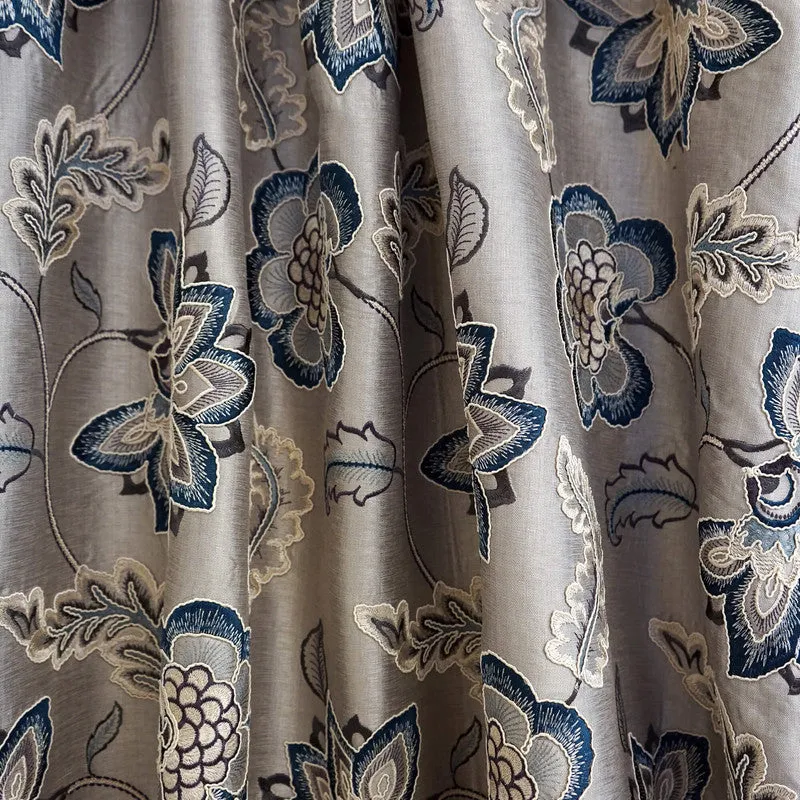 Carlisle Fabric in Dark Teal Blue