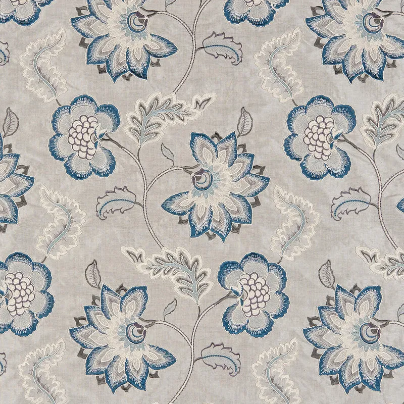 Carlisle Fabric in Dark Teal Blue