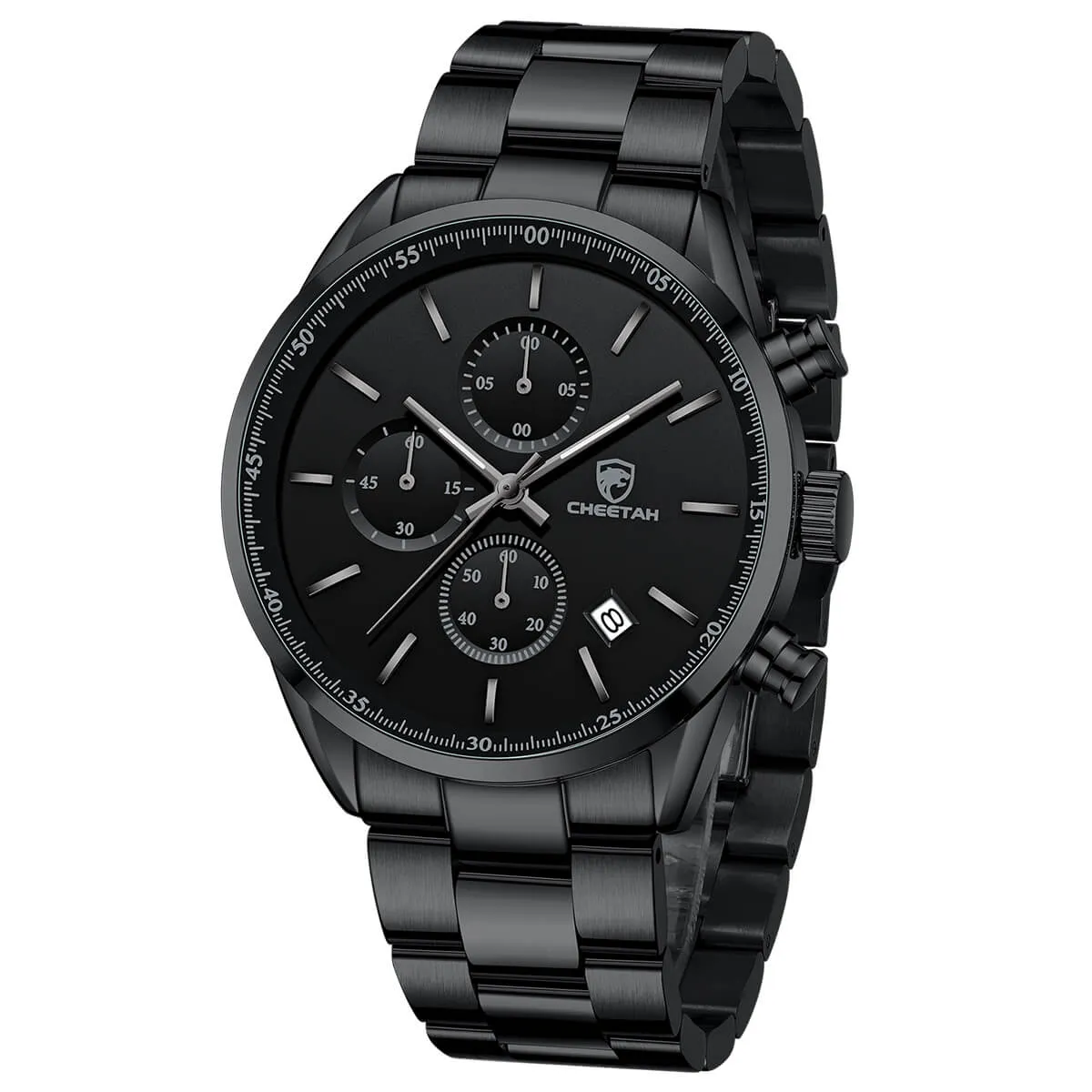 CHEETAH CH1607 BIZET S1 - Men's Black Stainless Steel Dress Watch