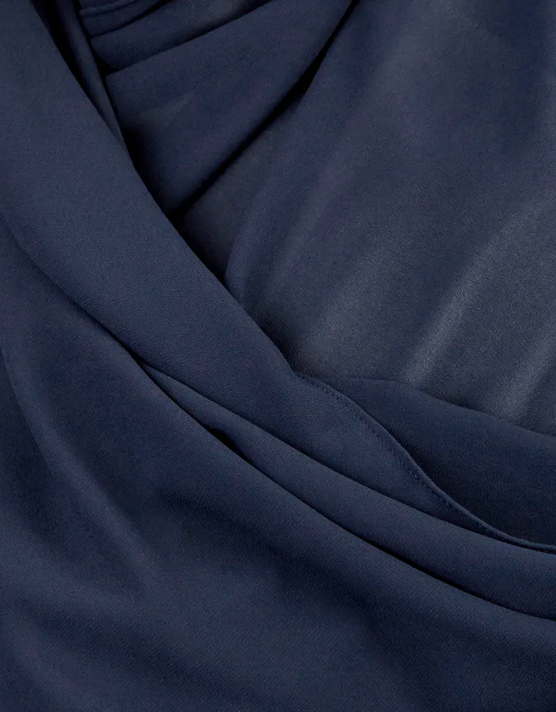 Chiffon Shawl - Shades of Blue