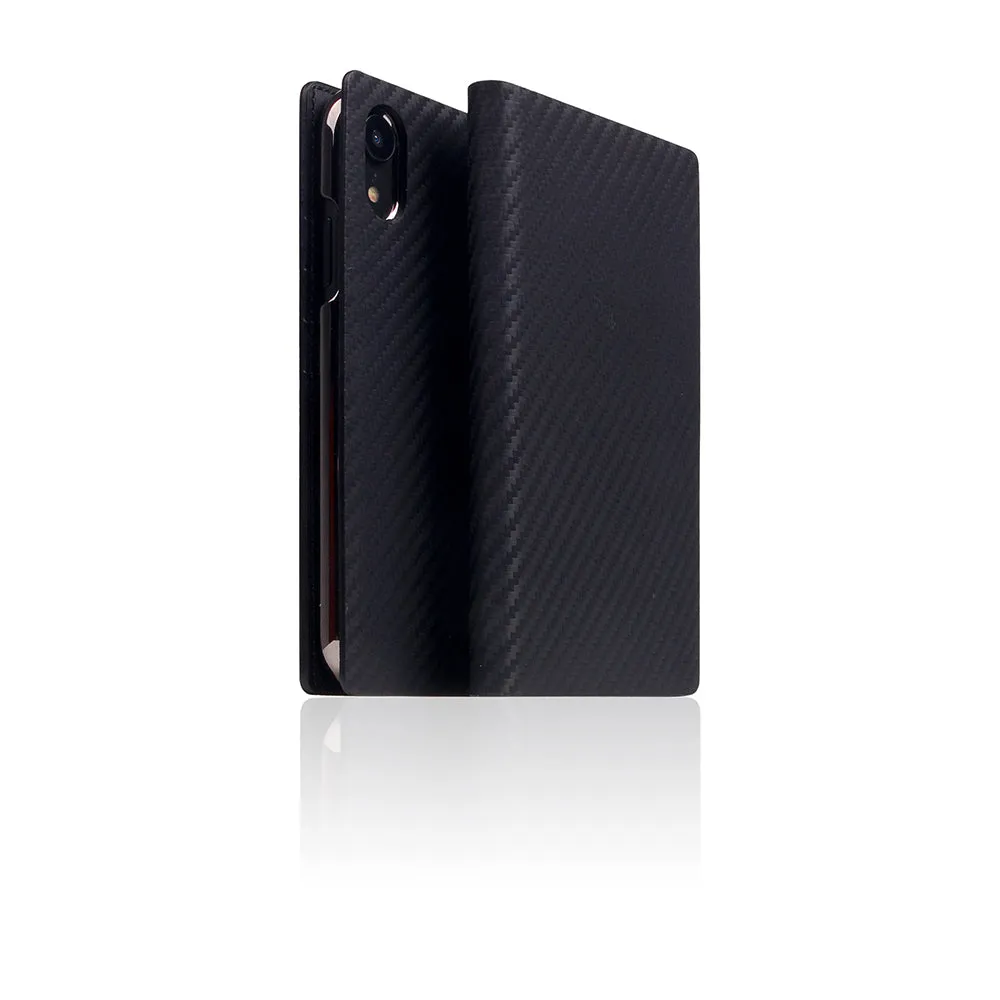 D  Italian Carbon Leather Case for iPhone 11 (Black)