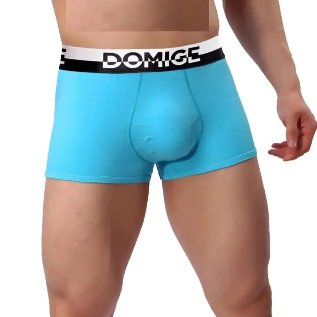 DomiGe Men's Cotton Boxer Briefs Turtle Shell Male Underwear