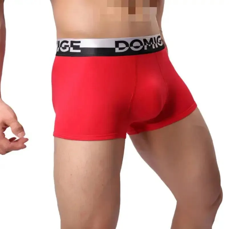 DomiGe Men's Cotton Boxer Briefs Turtle Shell Male Underwear