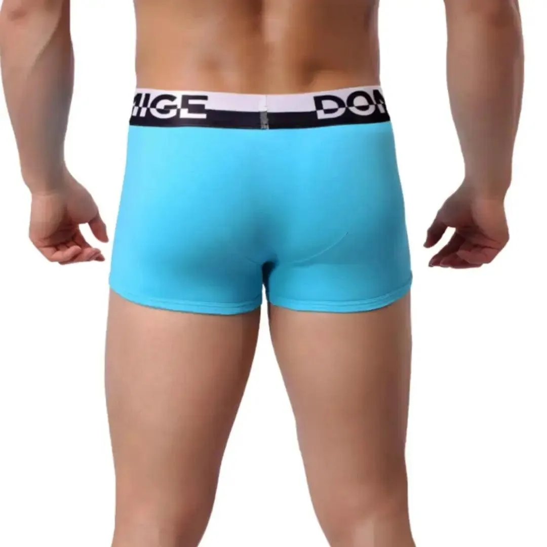 DomiGe Men's Cotton Boxer Briefs Turtle Shell Male Underwear