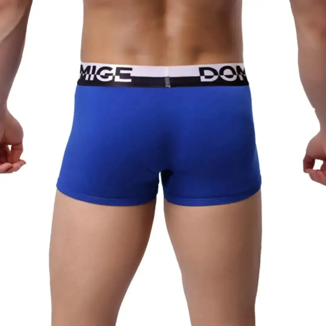 DomiGe Men's Cotton Boxer Briefs Turtle Shell Male Underwear