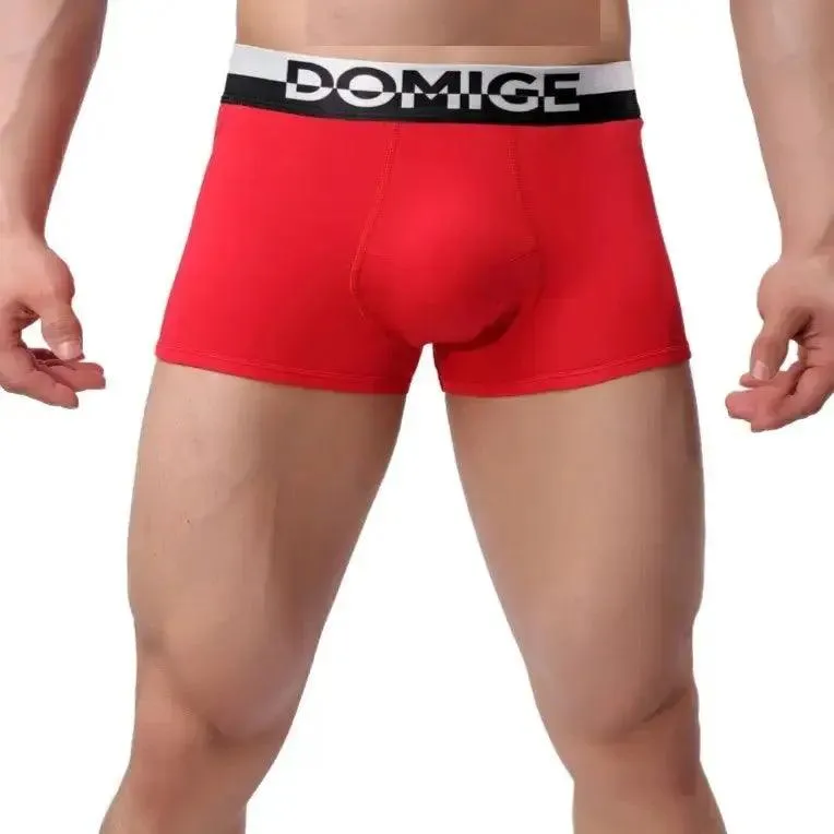 DomiGe Men's Cotton Boxer Briefs Turtle Shell Male Underwear
