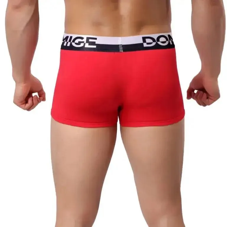 DomiGe Men's Cotton Boxer Briefs Turtle Shell Male Underwear