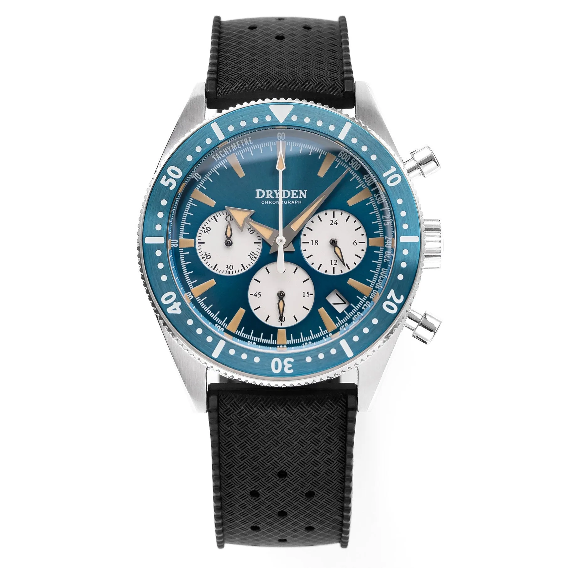 Dryden Chrono Diver Series 1 - Blue Vintage