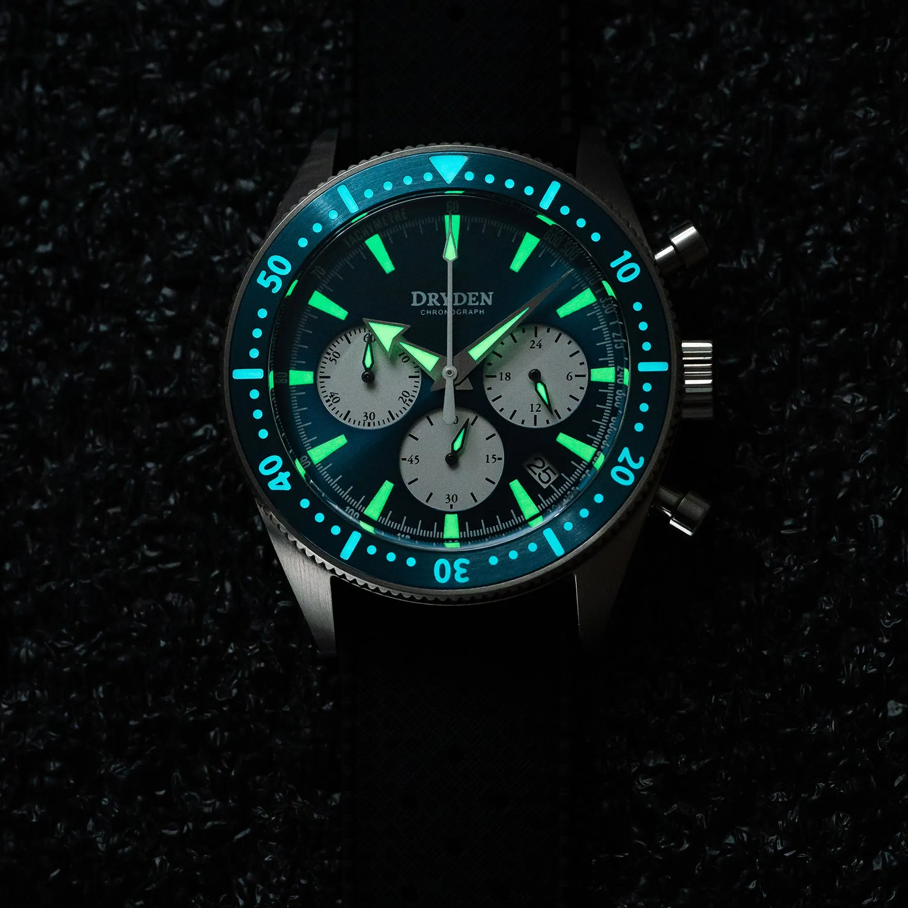 Dryden Chrono Diver Series 1 - Blue Vintage