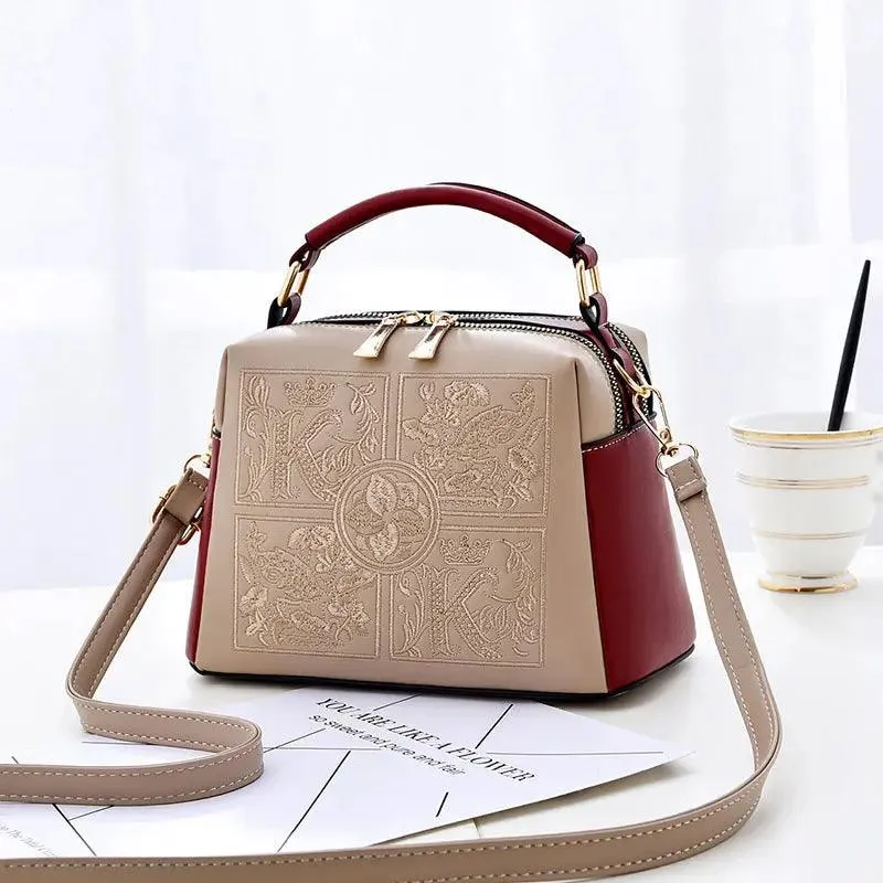 Embroidered Cross body Shoulder Bag