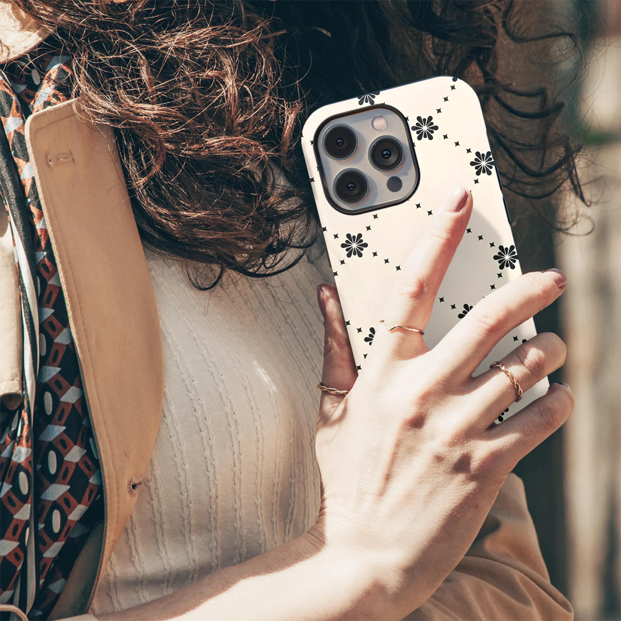 Floral Pattern Seamless Phone Case iPhone Samsung Cover Pixel 2358