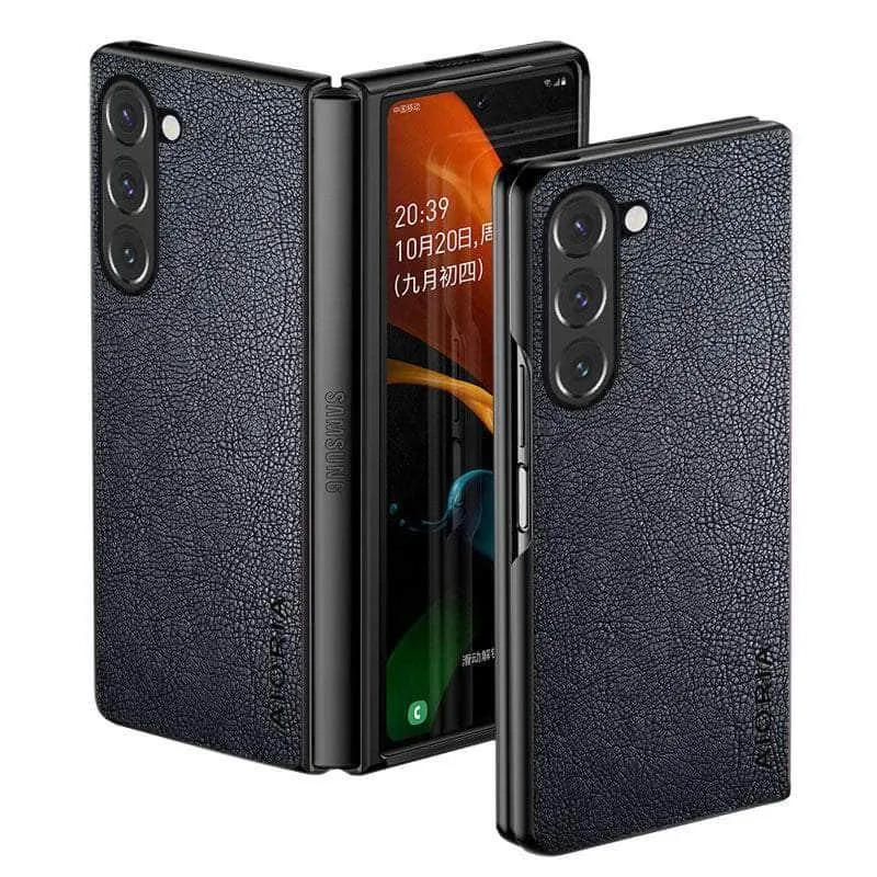 Galaxy Z Fold 4 Vintage Vegan Leather Case