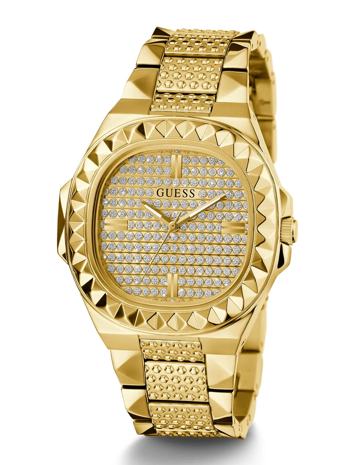 Gold Rebel Crystal Watch