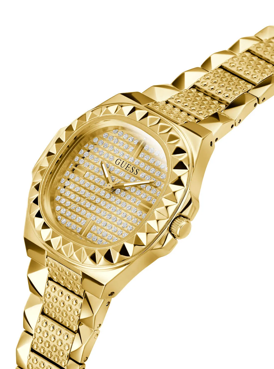 Gold Rebel Crystal Watch