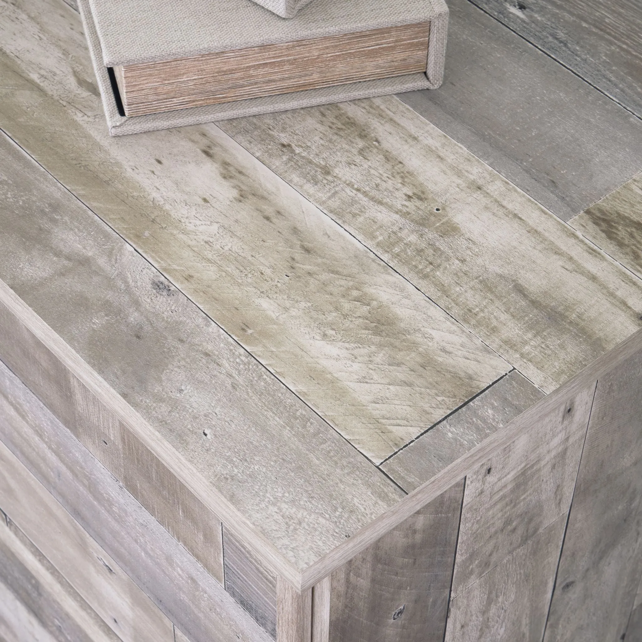 Hodanna Dresser and Mirror - Whitewash