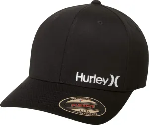 Hurley Men's Baseball Cap - Flexfit Curve Bill Fitted Trucker Hat for Men (S-XL)