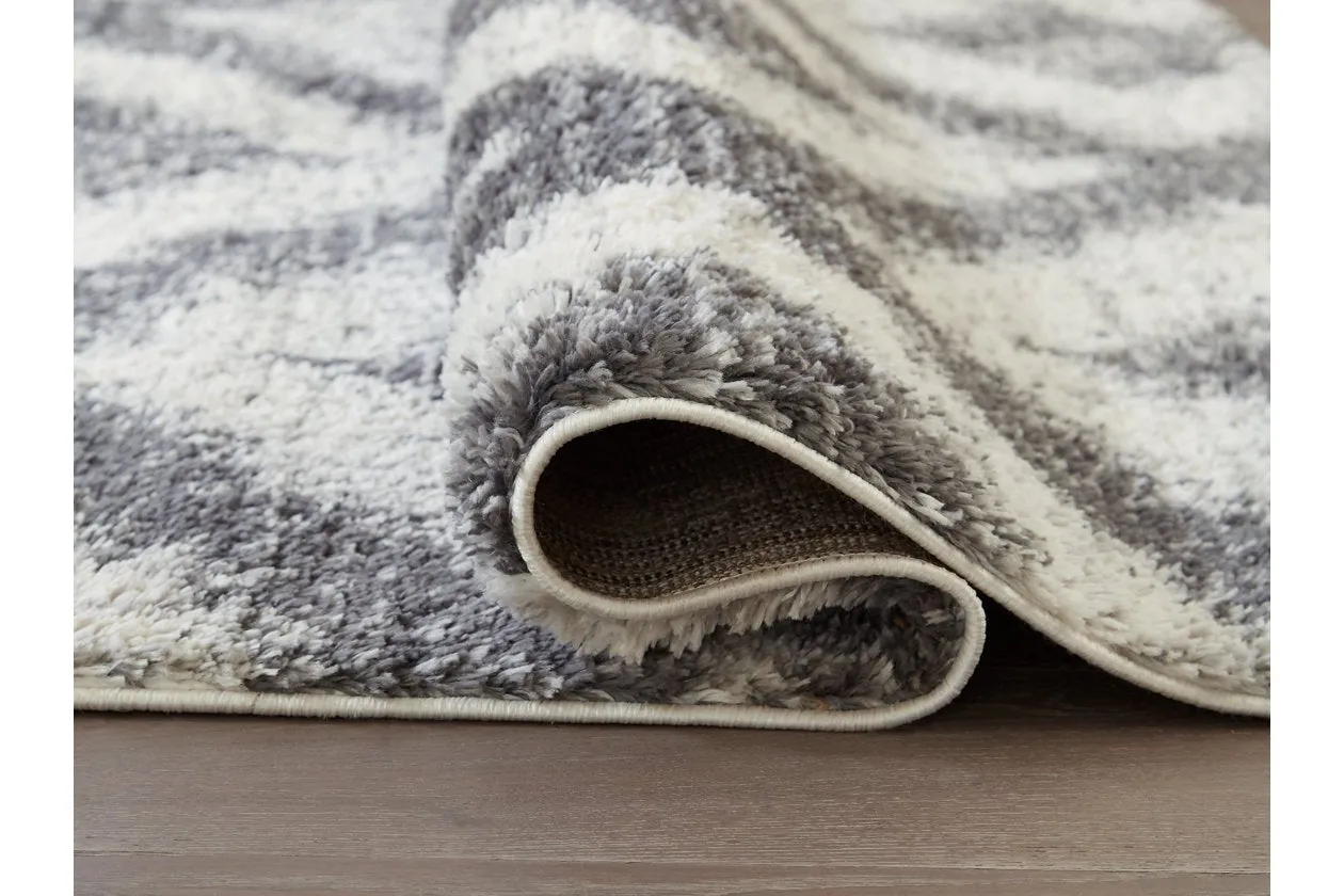 Junette Cream/Gray Large Rug