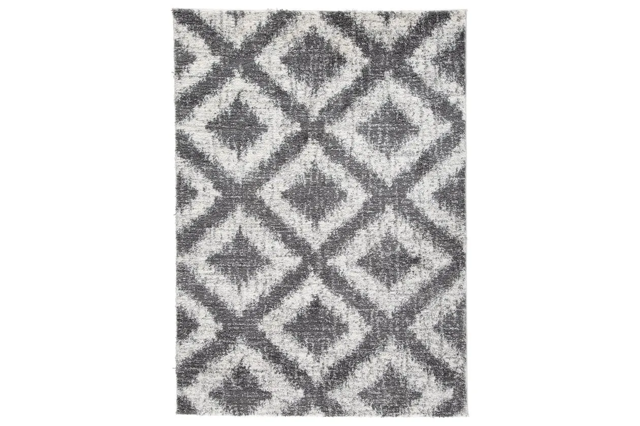 Junette Cream/Gray Large Rug