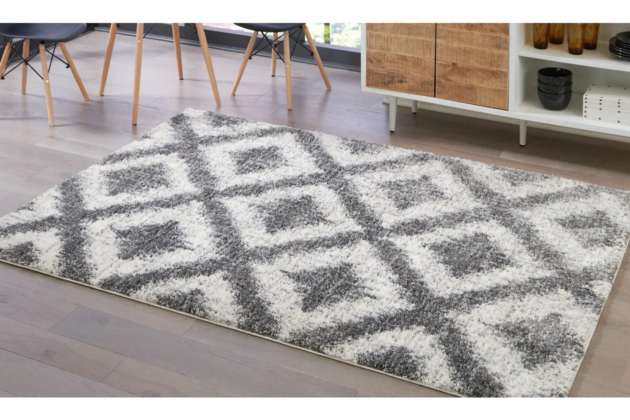 Junette Cream/Gray Large Rug