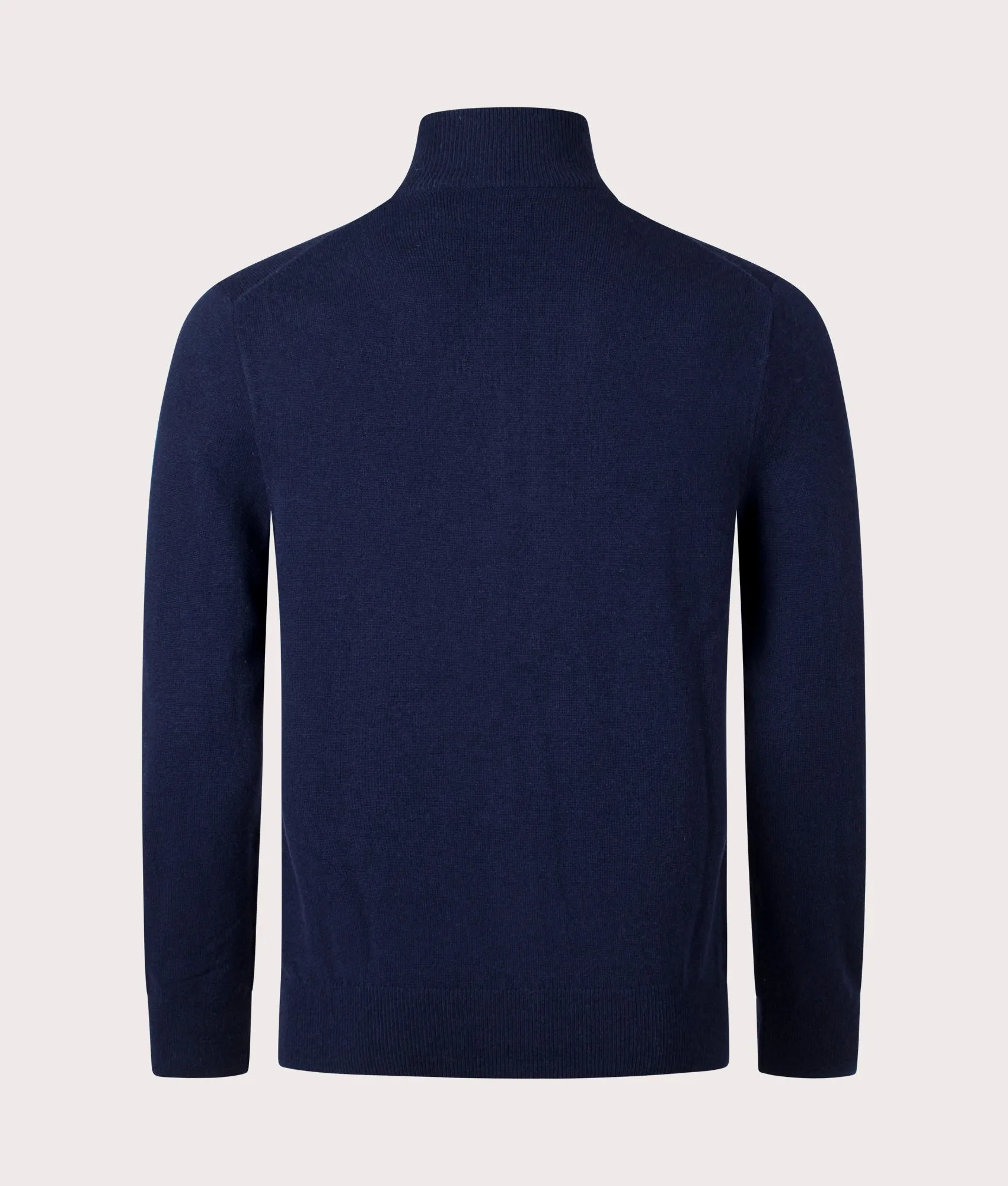 Merino Wool Quarter Zip Jumper