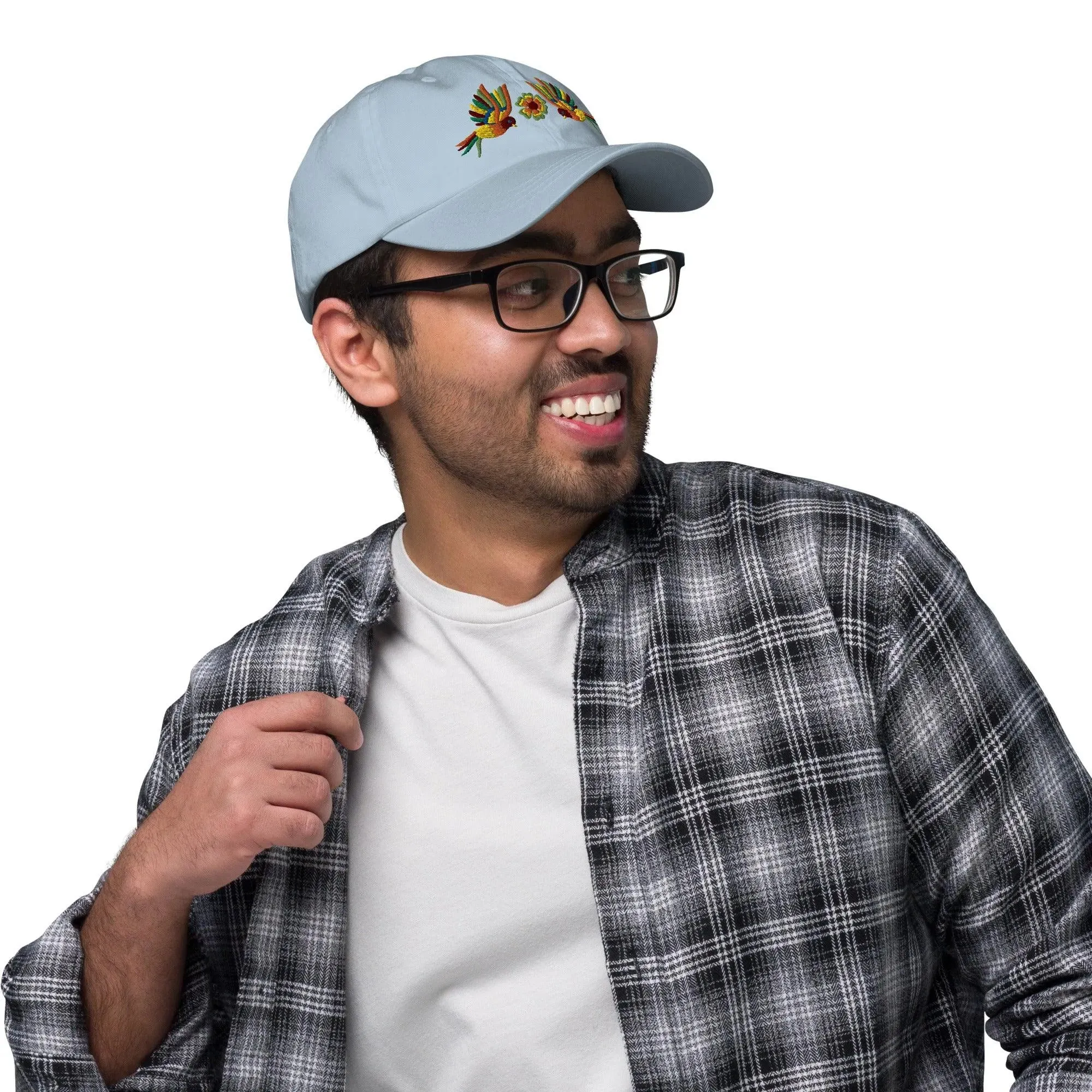 Mexican Otomi Embroidered Dad Hat