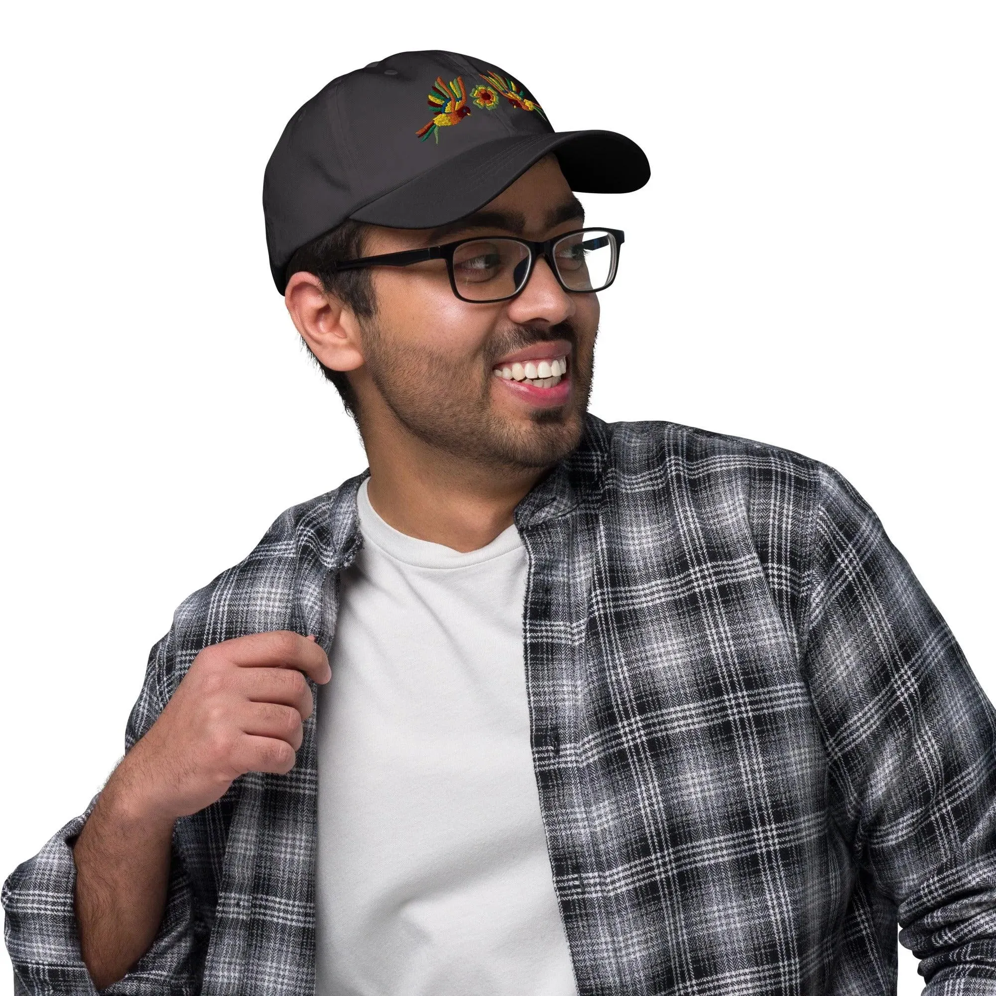 Mexican Otomi Embroidered Dad Hat