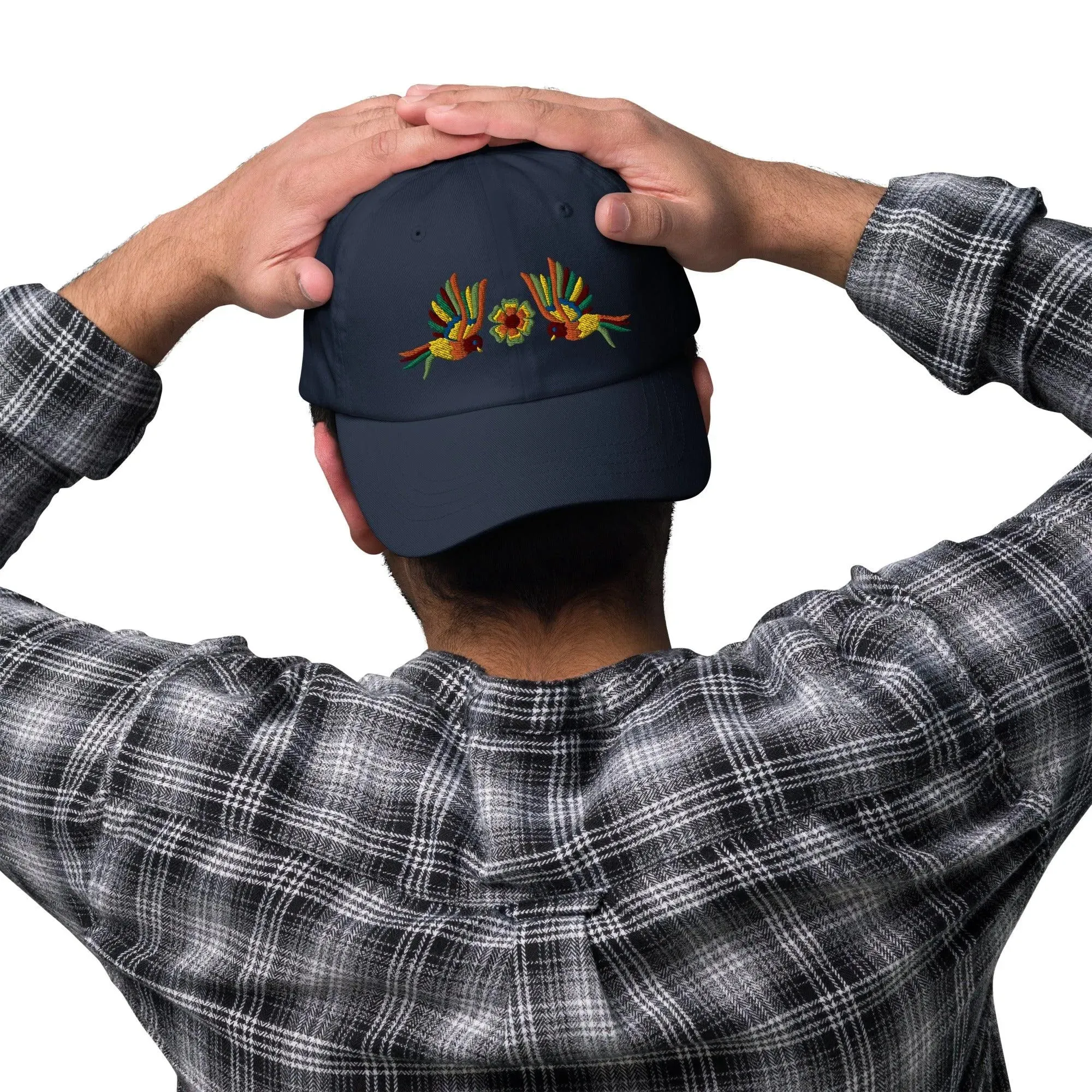 Mexican Otomi Embroidered Dad Hat