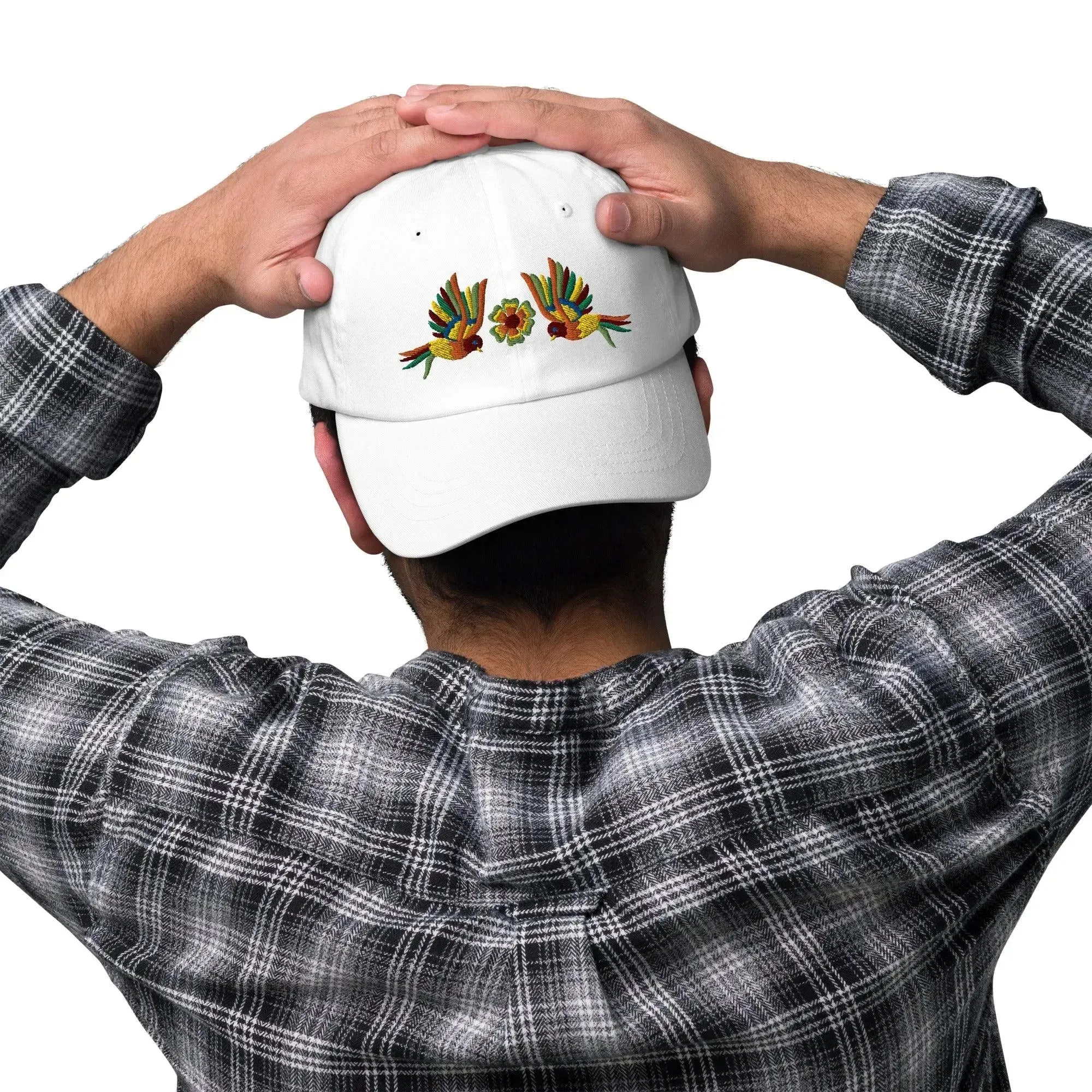 Mexican Otomi Embroidered Dad Hat