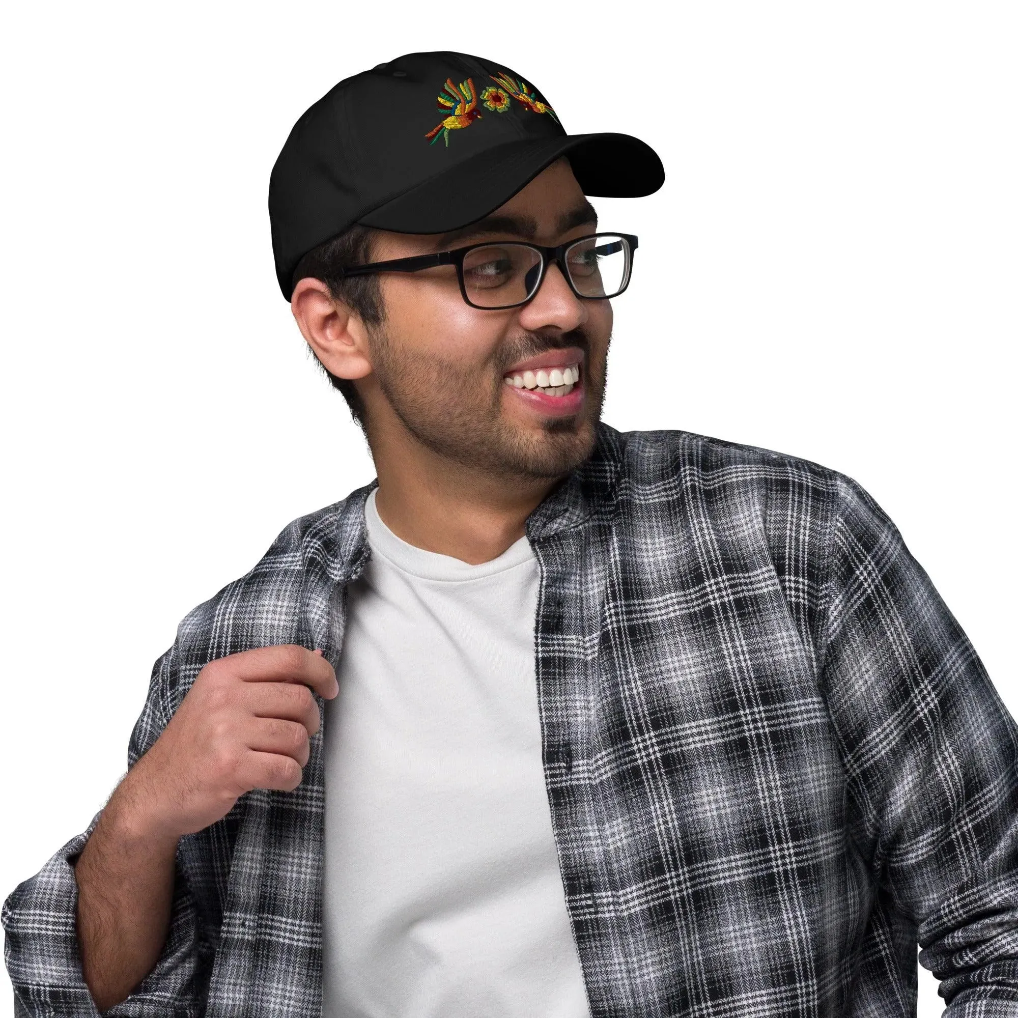 Mexican Otomi Embroidered Dad Hat