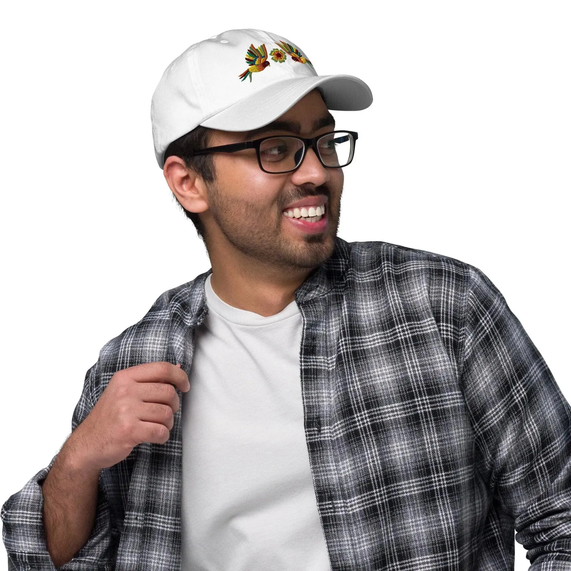 Mexican Otomi Embroidered Dad Hat