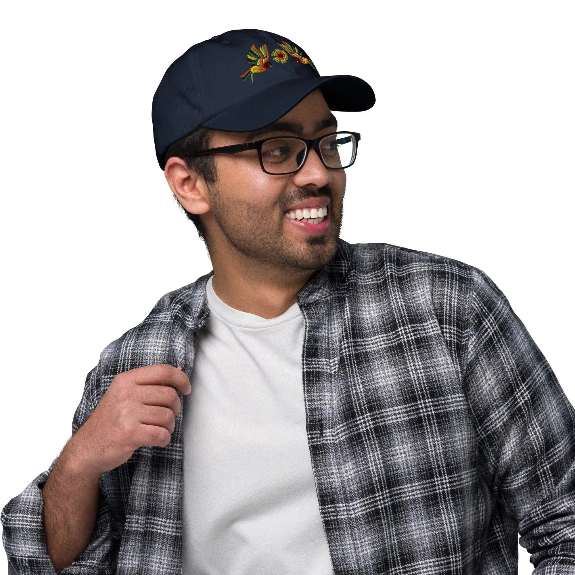 Mexican Otomi Embroidered Dad Hat