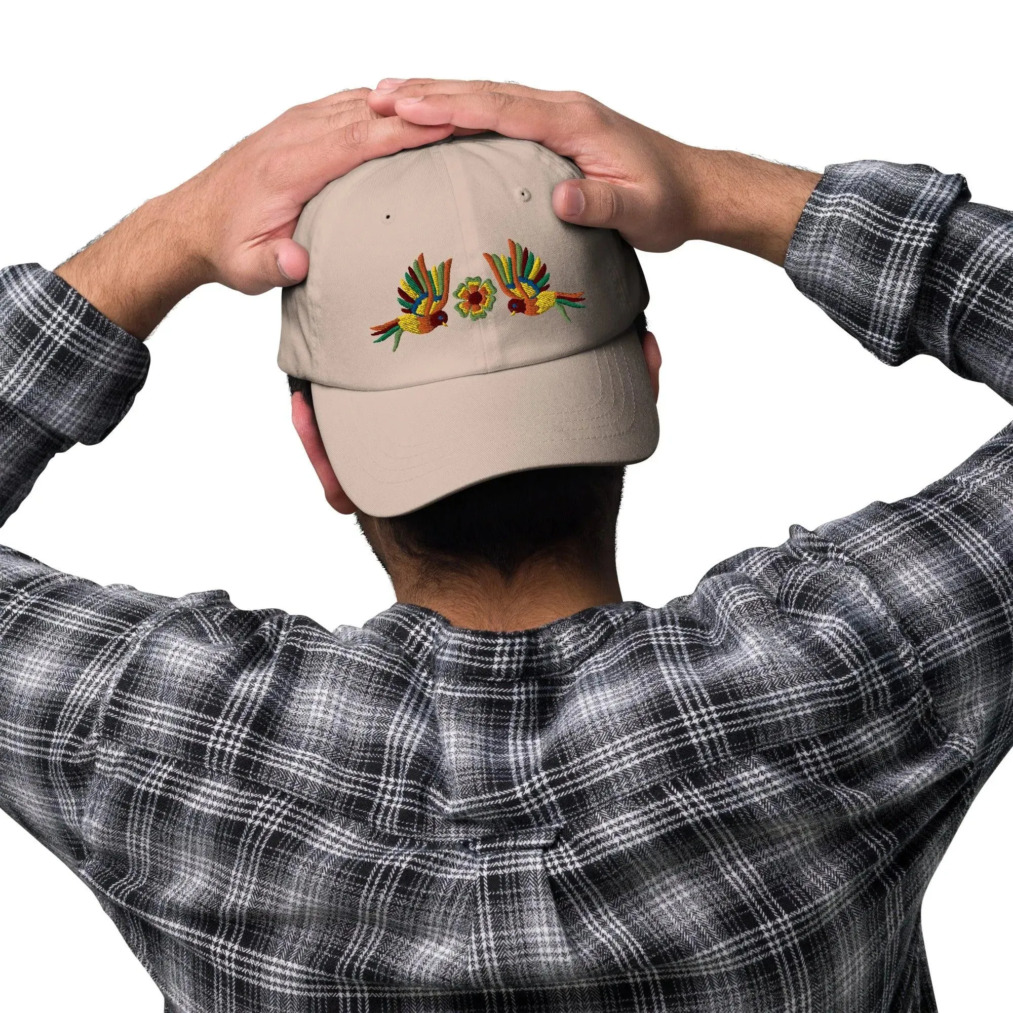 Mexican Otomi Embroidered Dad Hat