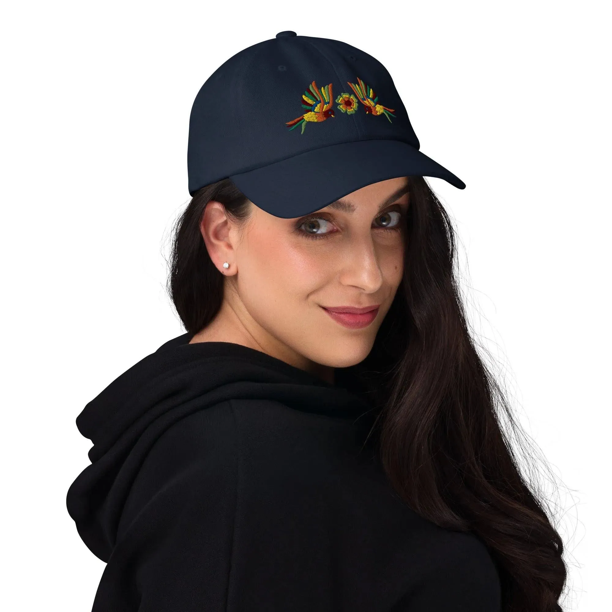 Mexican Otomi Embroidered Dad Hat