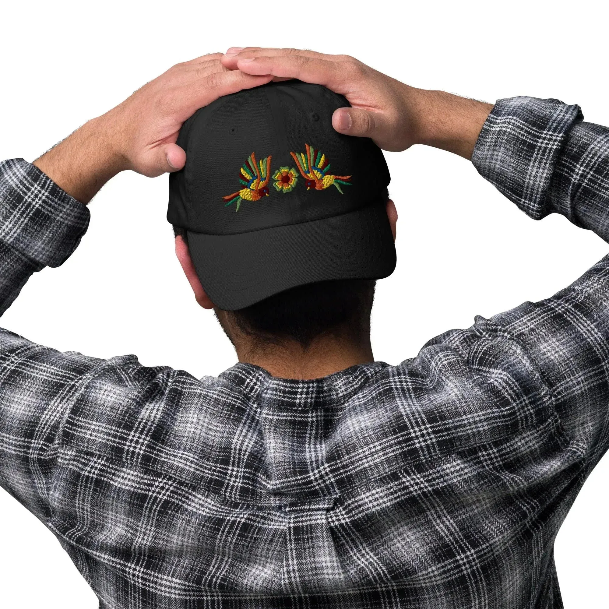 Mexican Otomi Embroidered Dad Hat