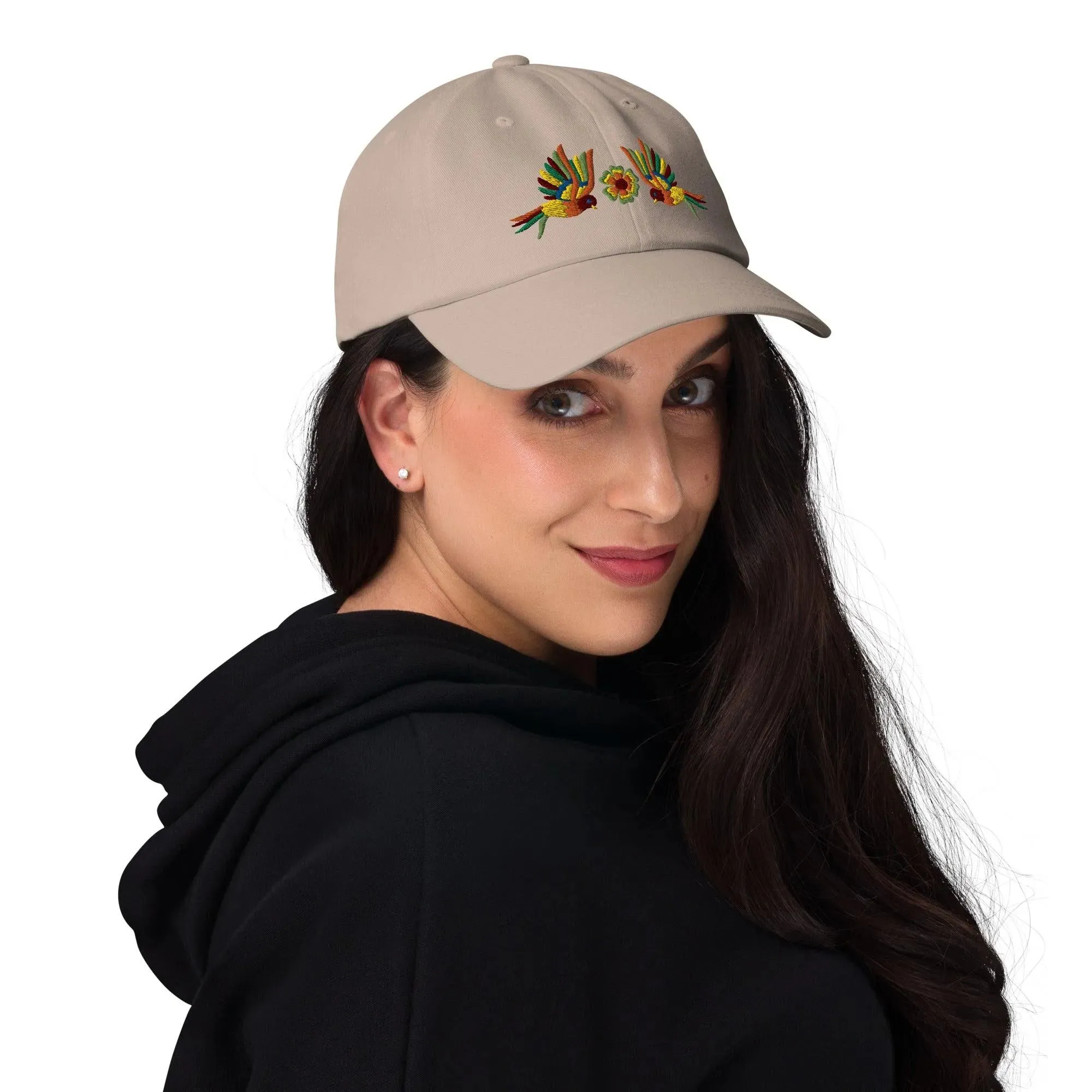 Mexican Otomi Embroidered Dad Hat