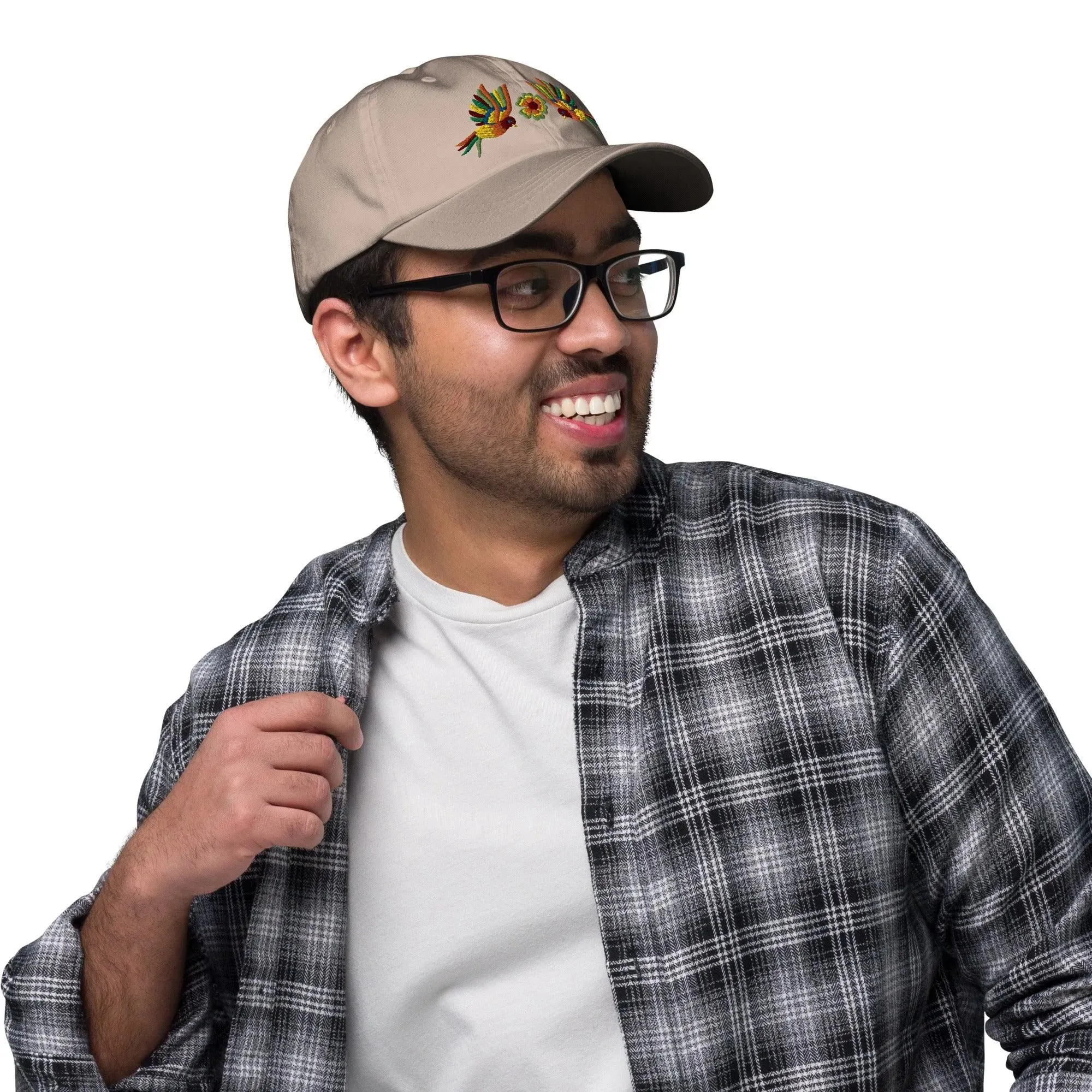Mexican Otomi Embroidered Dad Hat