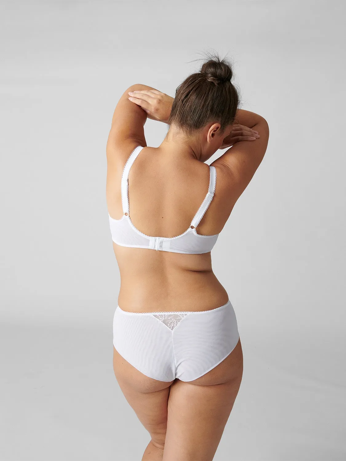 Opaline Boyshort - White
