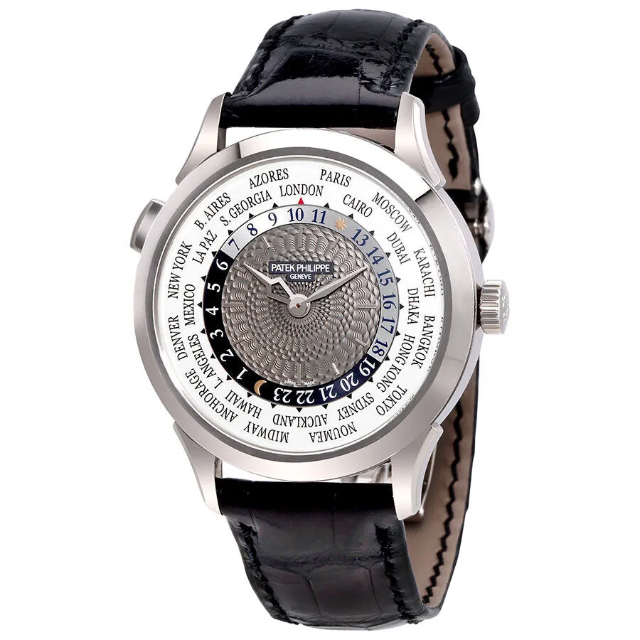Patek Philippe Complications 18kt White Gold World Time Automatic Men's Watch 5230G-001