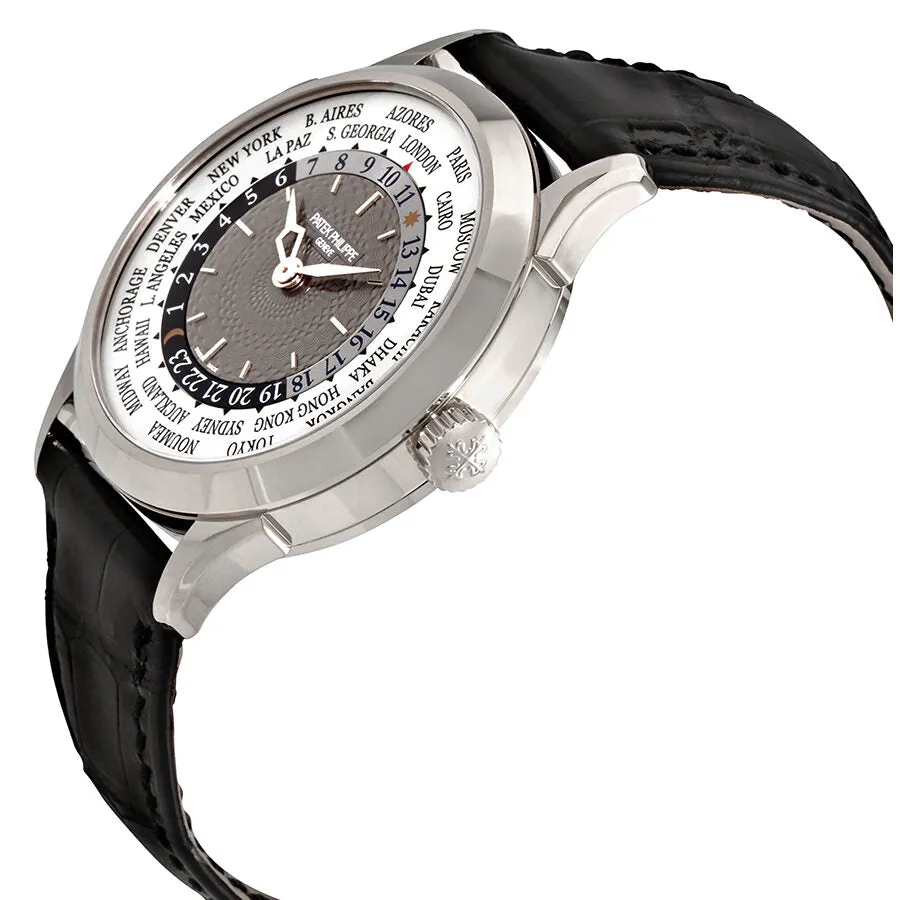 Patek Philippe Complications 18kt White Gold World Time Automatic Men's Watch 5230G-001