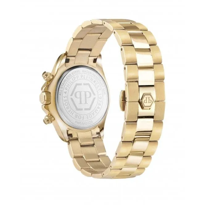Philipp Plein Ladies Street Couture Nobile Lady Gold Watch PWSBA0223