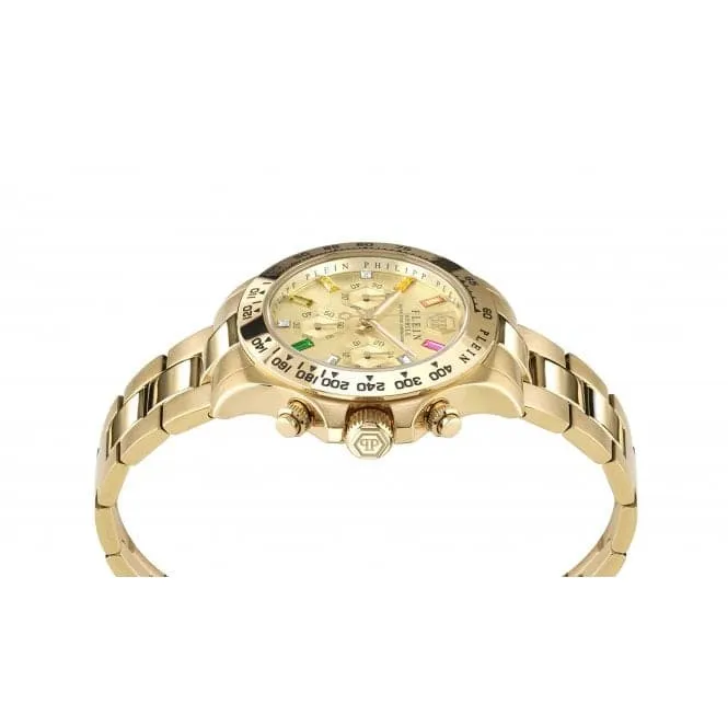 Philipp Plein Ladies Street Couture Nobile Lady Gold Watch PWSBA0223