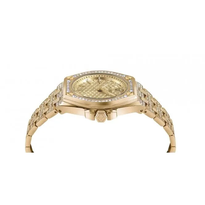 Plein Extreme Lady Steel Gold Ladies Watch PWJAA0822