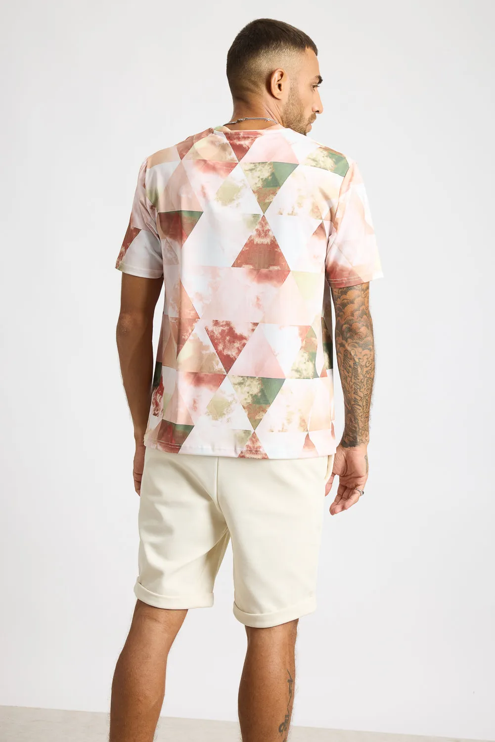 Printed Men's T-Shirt - Cubism