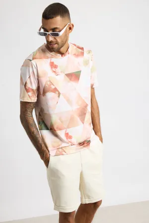 Printed Men's T-Shirt - Cubism