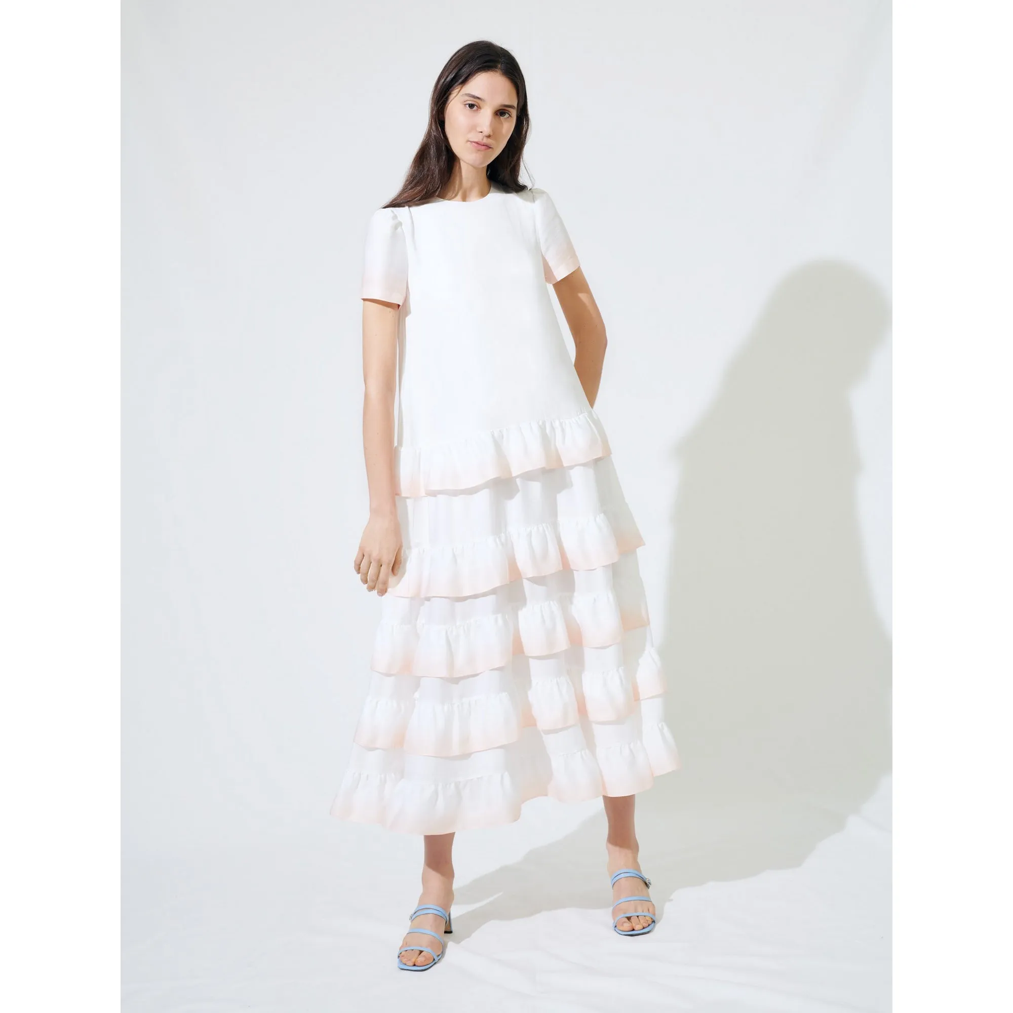 Ralaxy Dress - White