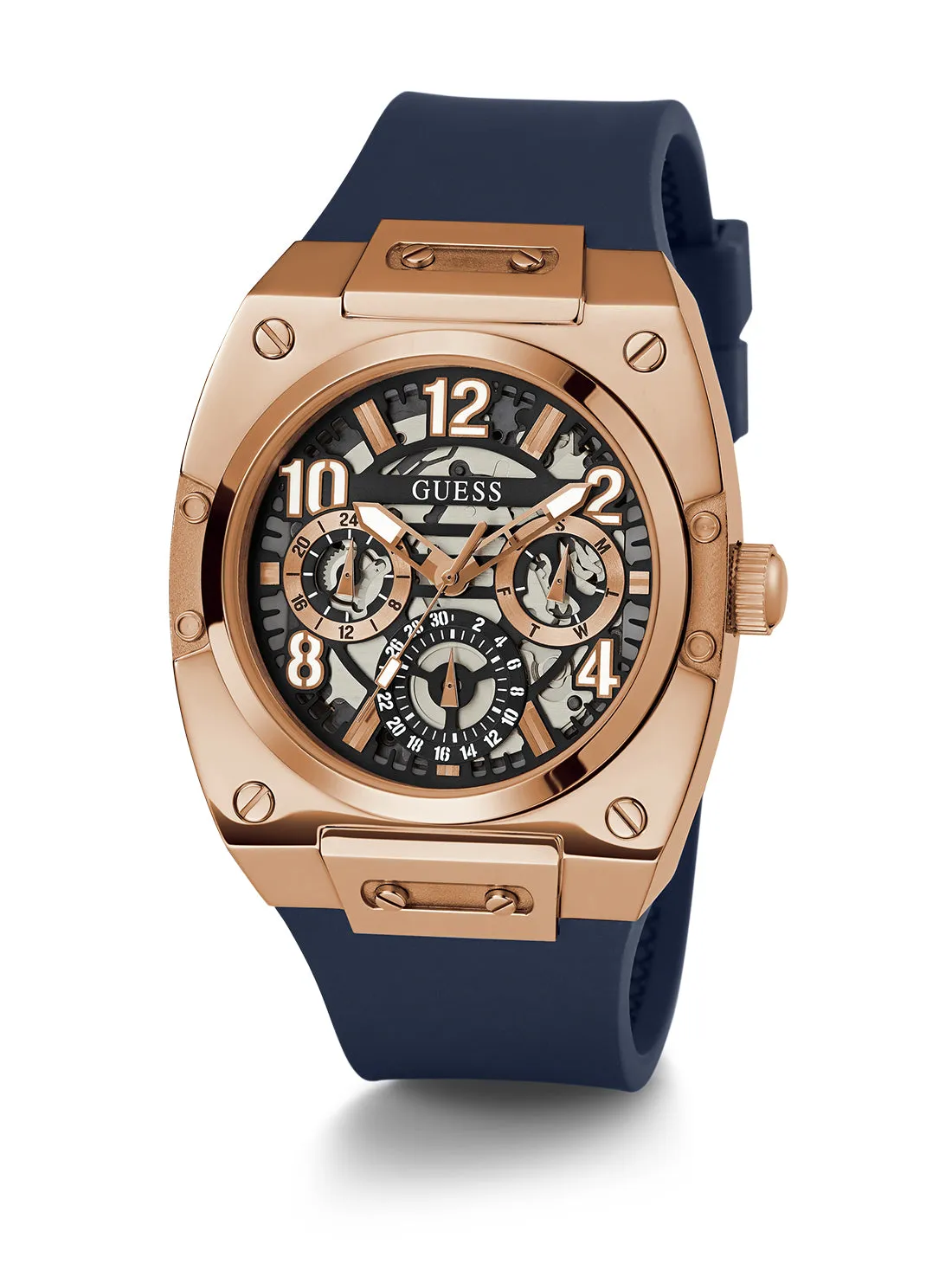 Rose Gold Navy Prodigy Watch